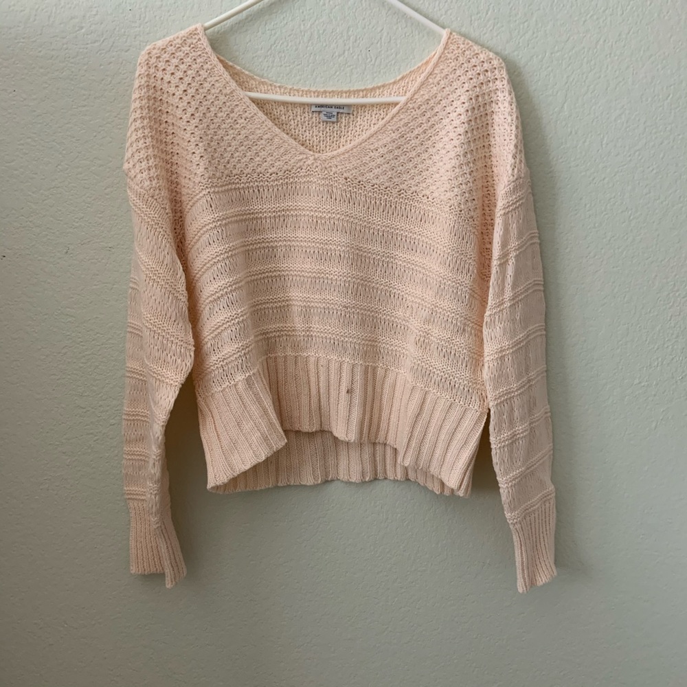Cropped sweater